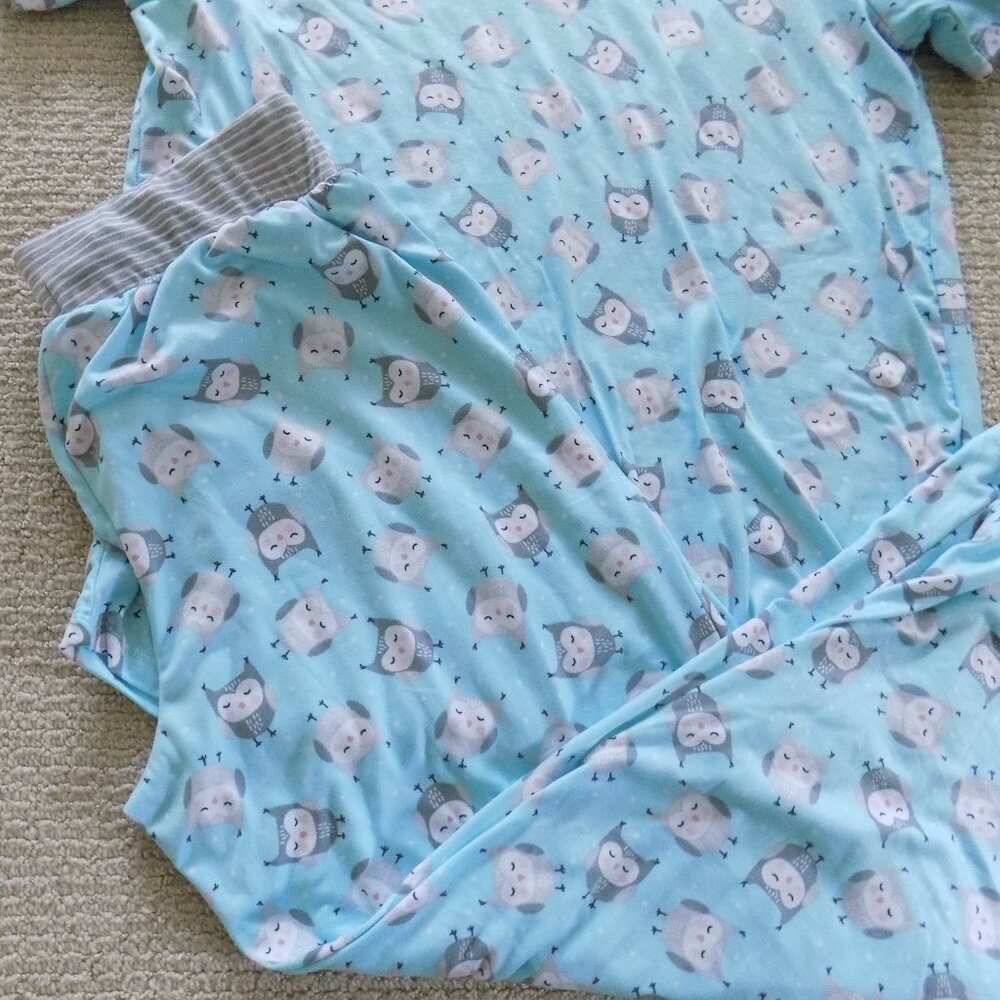 SET OF PILLOW TALK OWL PAJAMAS LOUNGE WEAR SET - Picture 3 of 3
